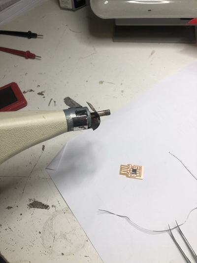 henk removing solder